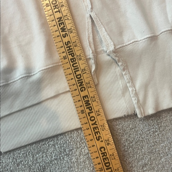 Free People "Highland Cow" Graphic Camden Pullover Size Small - Picture 3 of 4